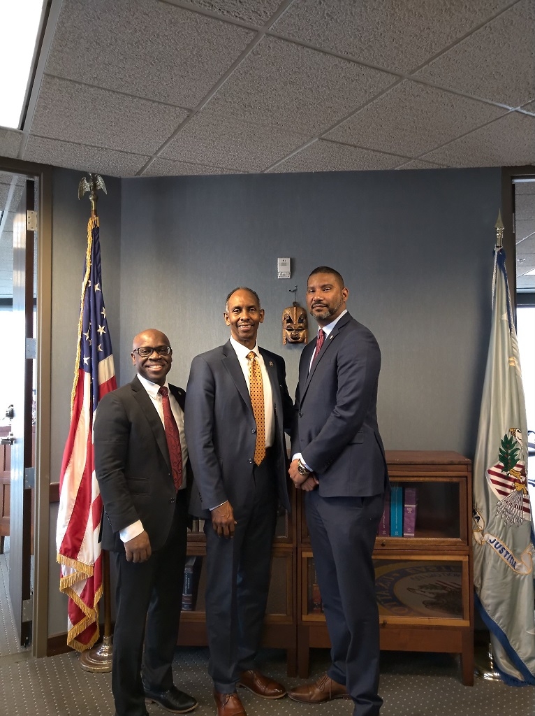 USA Gathe, ATF Director Richardson and Acting USA LAE