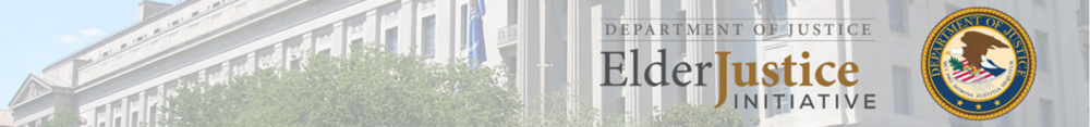USDOJ Elder Justice Initiative
