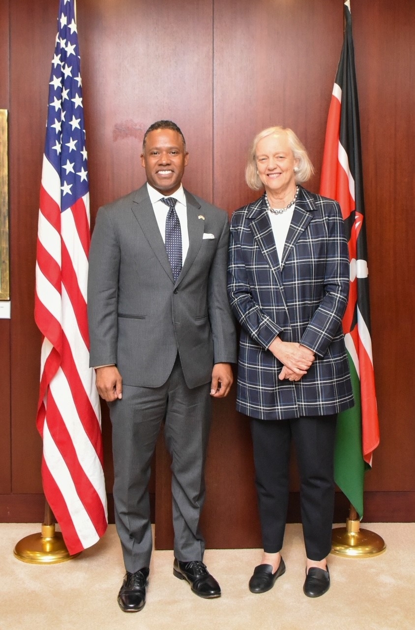 AAG Polite and U.S. Ambassador to Kenya Meg Whitman
