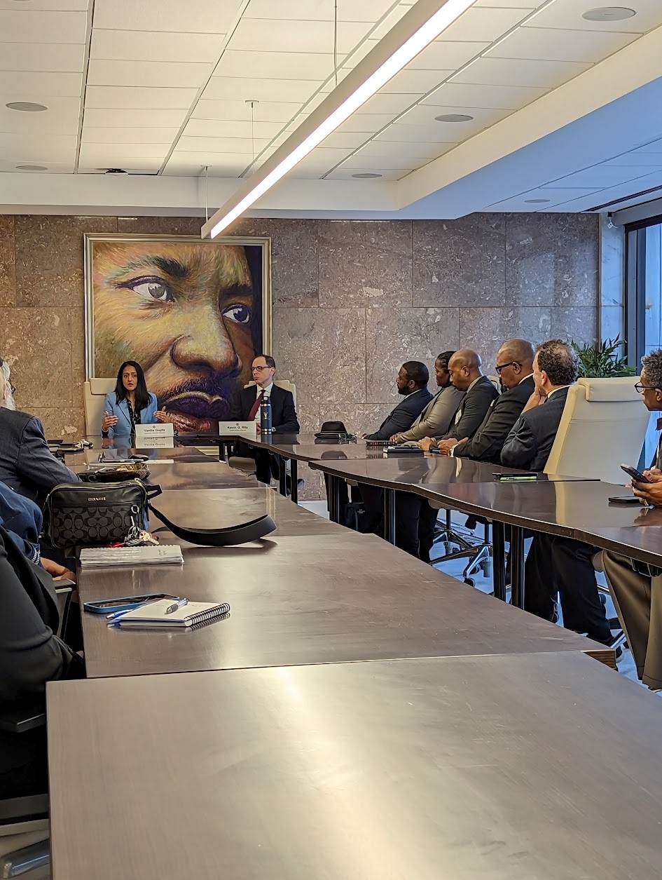 Associate Attorney General Vanita Gupta with U.S. Attorney Kevin Ritz and community leaders Associate Attorney General Vanita Gupta with U.S. Attorney Kevin Ritz and community leaders