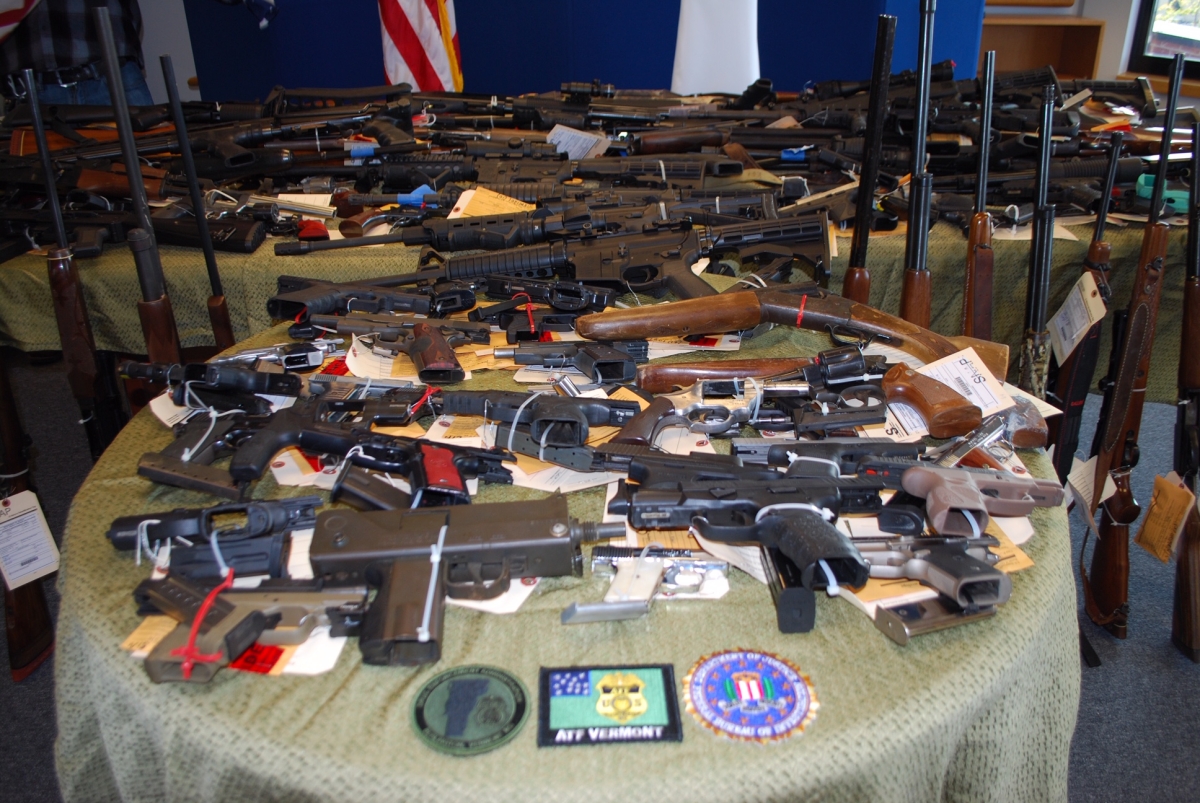 Firearms seized during Operation Fury Road Firearms seized during Operation Fury Road