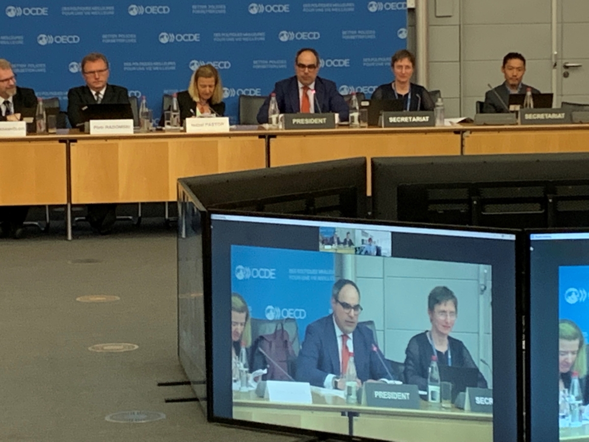 Assistant Attorney General Jonathan Kanter at the OECD Competition Committee Assistant Attorney General Jonathan Kanter at the OECD Competition Committee