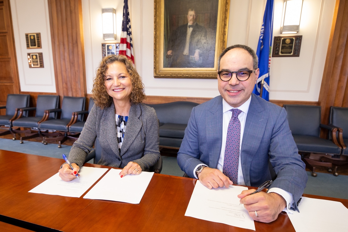 Assistant Attorney General Jonathan Kanter and NLRB General Counsel Jennifer Abruzzo