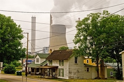 Pollution from Coal Powered Plant, Courtesy EPA