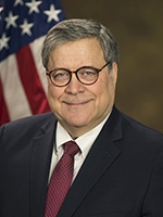 Potrait photo of AG William Pelham Barr Potrait photo of AG William Pelham Barr
