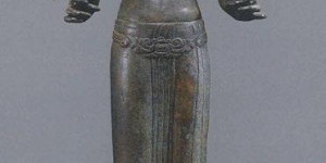 Picture of the Durga statue