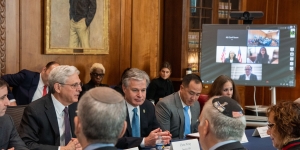 Justice Department leaders meeting with Jewish community leaders