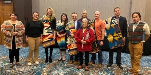Acting U.S. Attorney with Swinomish leaders
