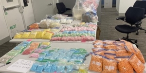 Photo of narcotics recovered from the Washington Heights Building