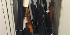 Guns in closet