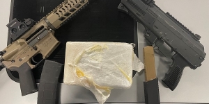 Guns and drugs seized
