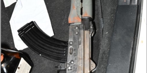 Gun found in vehicle