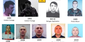 Photos of the defendants from 1992 - 2019