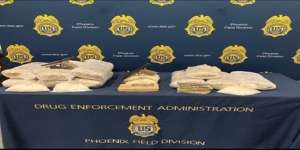 Photograph of drugs seized by DEA.