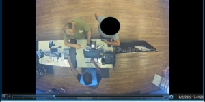 Alves and co-conspirator allegedly seen on Walmart surveillance video executing money transfer to a Brazilian national who was later encountered illegally entering the United States