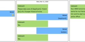 Text message conversations showing Cederquist and his co-conspirators described a number of “golden” applicants as performing poorly on their skills tests. 