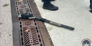 USCP officers recovered a Mossberg Model 88 12-gauge shotgun loaded with seven rounds in the tube and one in the chamber.