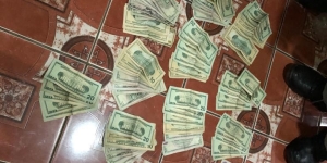  Salvadoran authorities seize cash from gang members which they will forfeit as proceeds of criminal activities.  