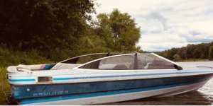 Profile picture of boat in the river
