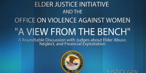 A Roundtable Discussion with Judges about Elder Abuse, Neglect, and Financial Exploitation