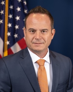 Official Portrait of USNCB Director Michael A. Hughes