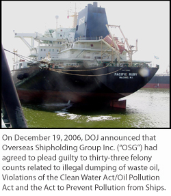 Cargo ship from Overseas Shipholding Group Inc. Cargo ship from Overseas Shipholding Group Inc.