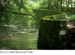 Rock Creek National Park. Courtesy of the Department of Interior.