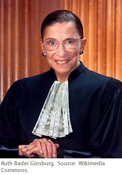 United States Supreme Court Justice Ruth Bader Ginsburg United States Supreme Court Justice Ruth Bader Ginsburg