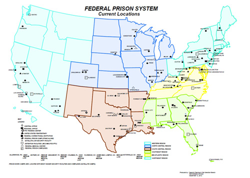 Federal Bureau of Prisons Field Structure