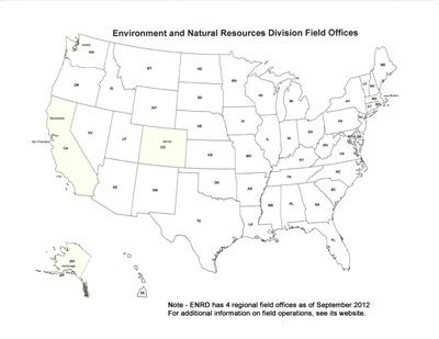 Environment and Natural Resources Division Field Offices