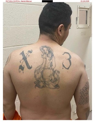 Booking Photo of Retana-Garcia