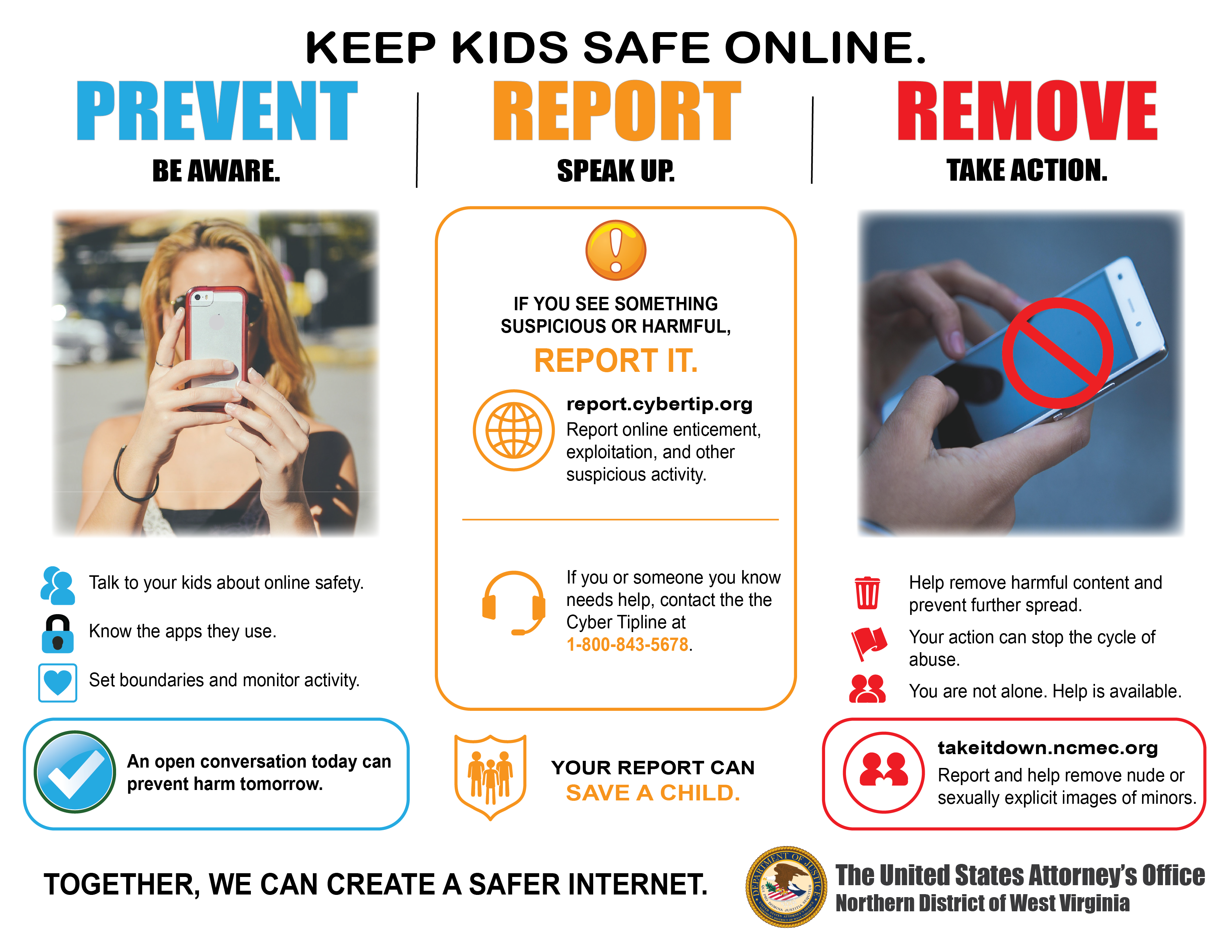 Online Safety Flyer