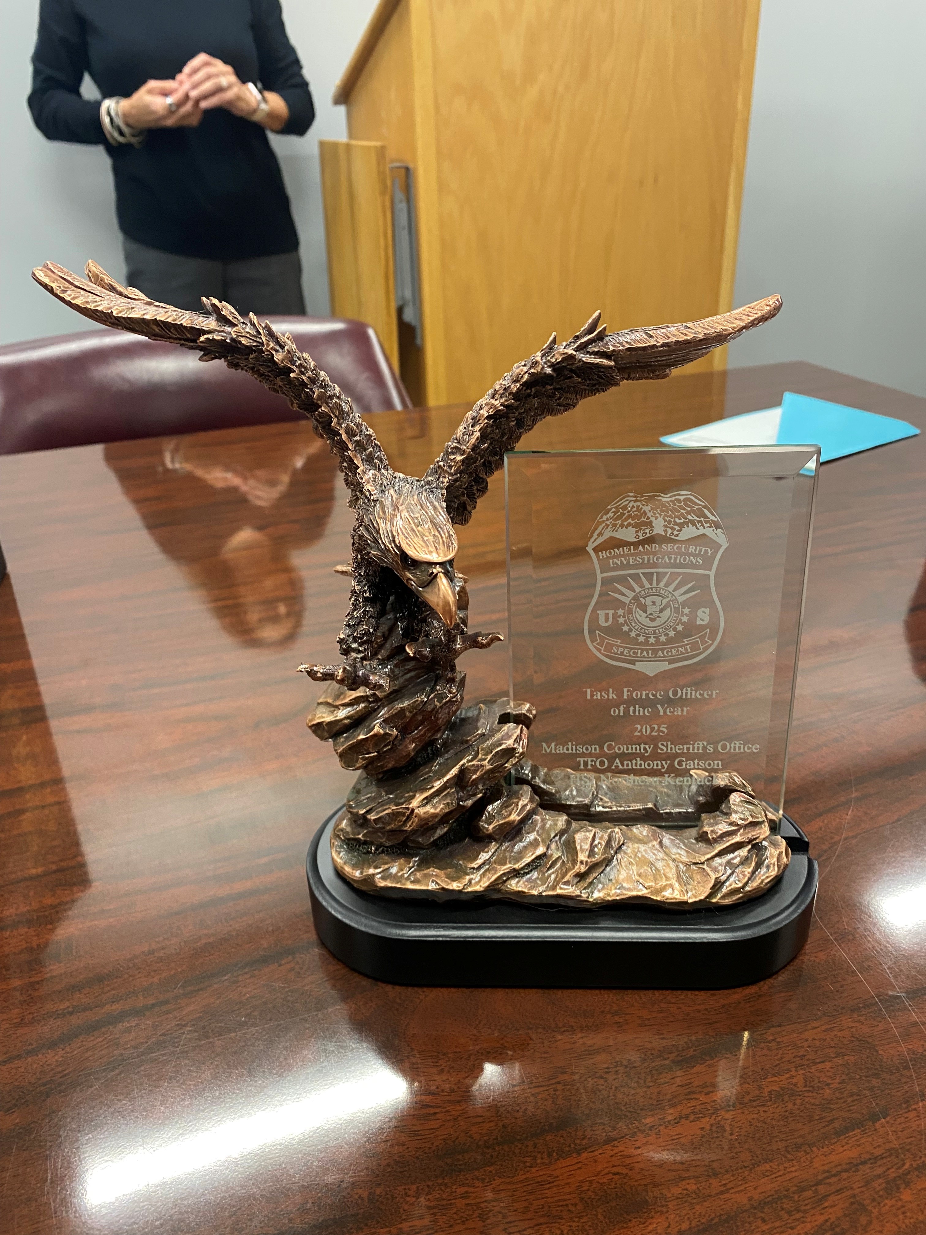 2025 HSI Task Force Officer of the Year Award