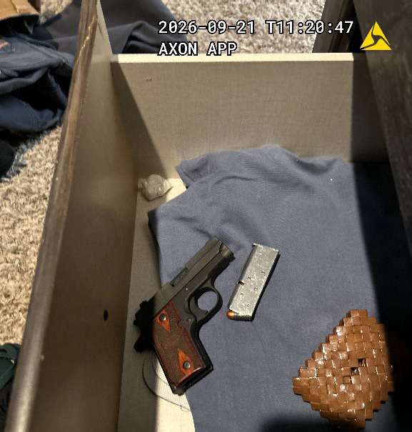Firearm found in defendant's residence