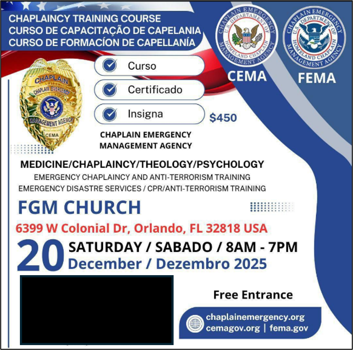 Court Exhibit Flyer