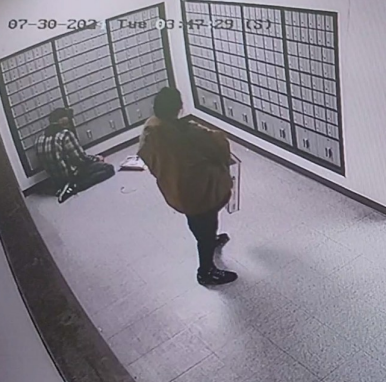 Breaking into mailboxes