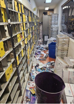 Scattered mail