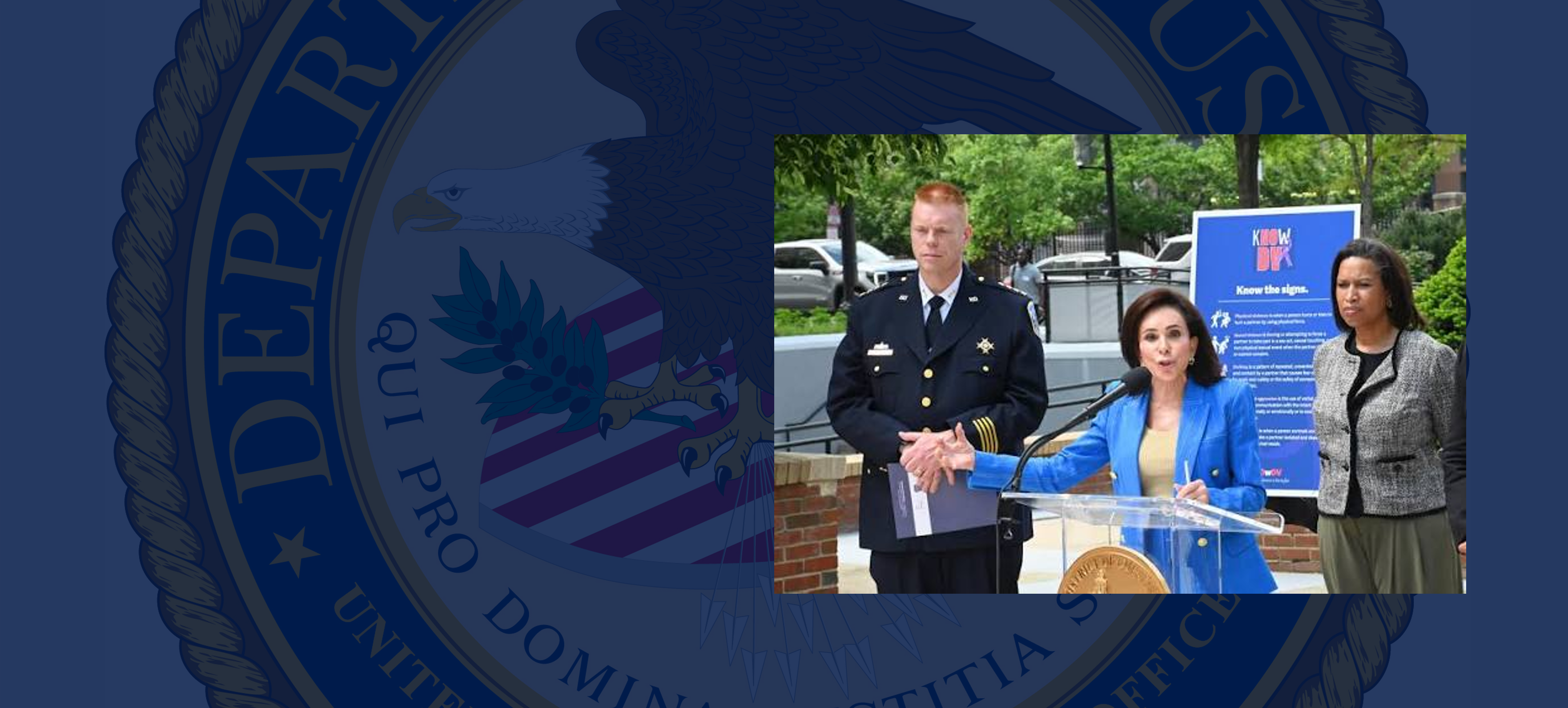 U.S. Attorney Pirro and Mayor Bowser Announce New Legislation to Provide Additional Protections for Victims of Domestic Violence