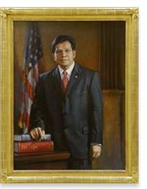 Portrait of Alberto R. Gonzales Portrait of Alberto R. Gonzales
