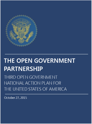 Third Open Government National Action Plan Cover