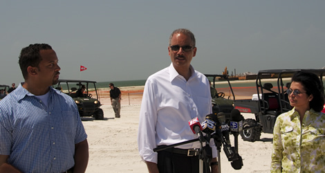 ric Holder, Attorney General, U.S. Department of Justice and Ignacia Moreno, Assistant Attorney General, Environment and Natural