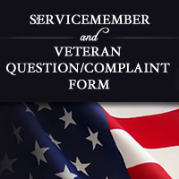 Servicemember and Veteran Question/Complaint Form Servicemember and Veteran Question/Complaint Form