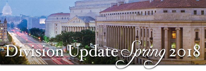 Division Update Spring 2018 Division Update Spring 2018