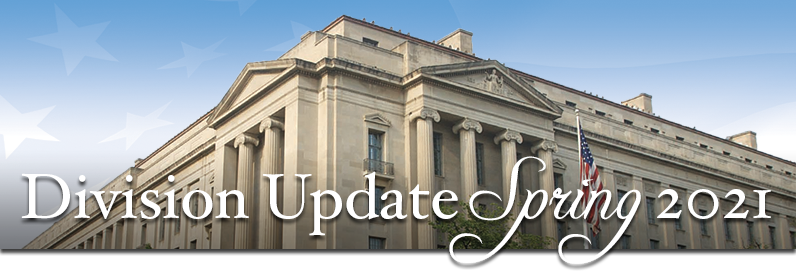 Antitrust Division Spring Update 2021 Antitrust Division Spring Update 2021
