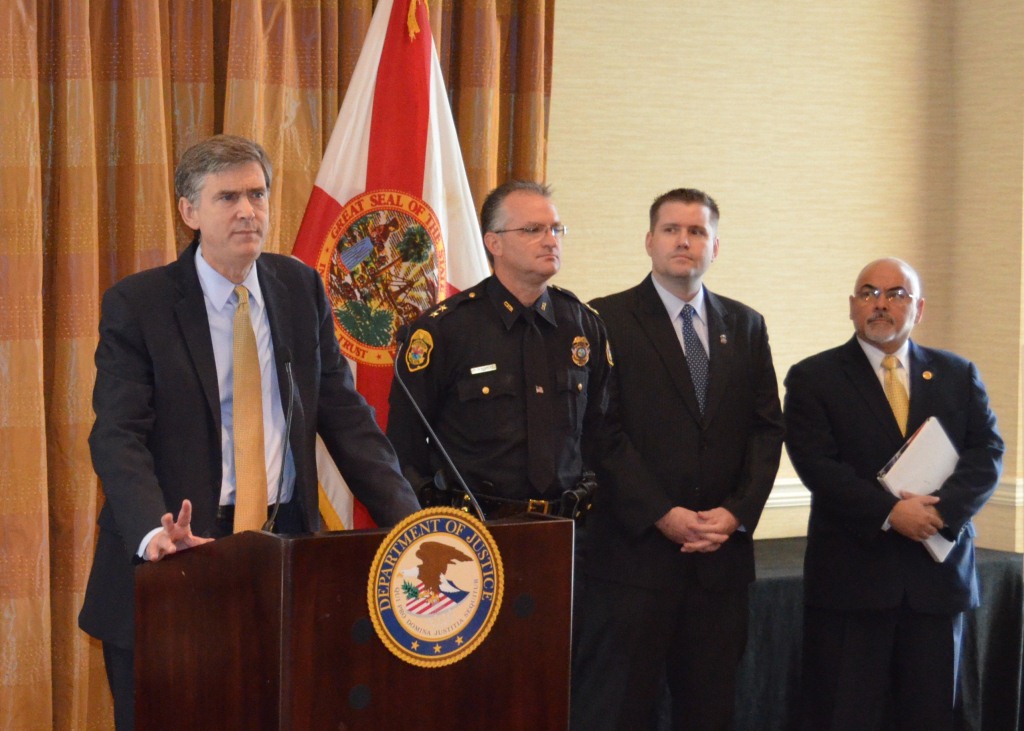 U.S. Attorney Bentley discusses &quot;Be Here For Kids&quot; initiative.