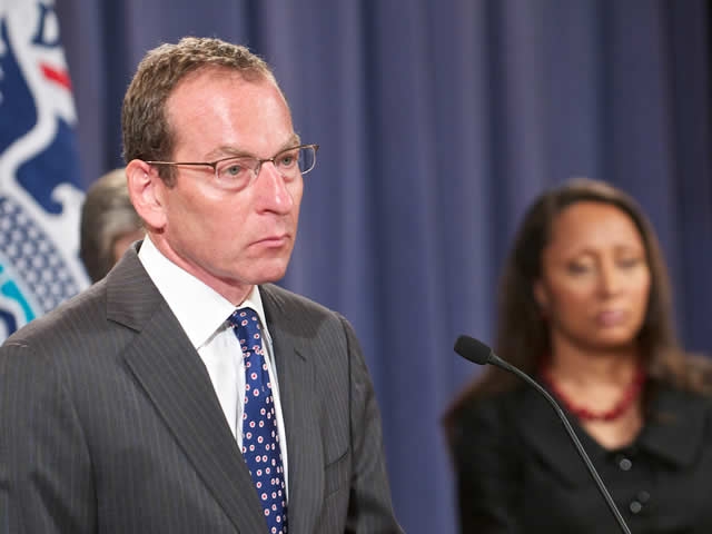 Assistant Attorney General for the Criminal Division Lanny A. Breuer delivers his remarks at the Operation Delego Press Conference