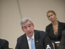 U.S. Attorney Neil McBride participates in a panel discussing the need for intellectual property protection.