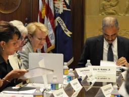 Attorney General Holder joins agency representatives committed to helping those who are formerly incarcirated rejoin their community
