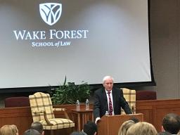  "No society can have justice when stealing has been effectively licensed, open-air drug markets are allowed to flourish, and neither victim nor police officer trust that those who break the law will be held accountable," Deputy Attorney General Rosen said in remarks at Wake Forest School of Law. 