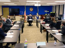 Attorney General Garland visited the United States Attorney’s Office for the District of Columbia for additional briefings on the January 6 insurrection and to thank everyone for their tireless work on this and countless other cases. 